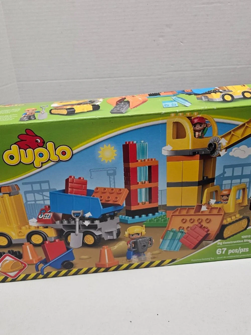 Lego Duplo Town Big Construction Site Boy Girl Toddler 10813 Huge Set +